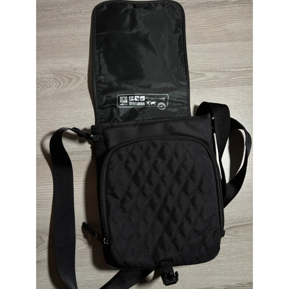 Ogio Black Crossbody Messenger Bag Docutah Film Festival Travel‎ Tech Bag